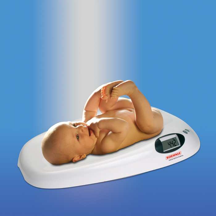 Digitální kojenecká váha 20kg, SOEHNLE