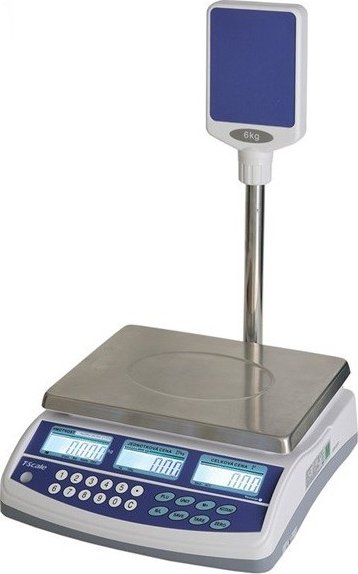 Tscale QSP obchodní váha 6 kg.