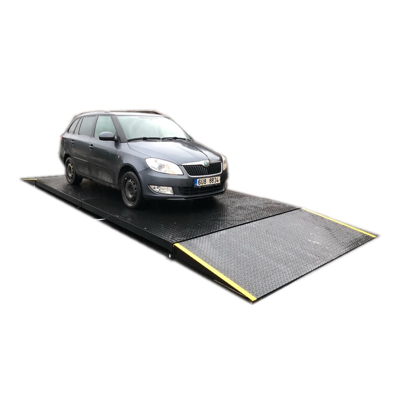 Automobilová váha AUTO-NA6T 6 t, 2500 × 5000 mm, dílek 5 kg