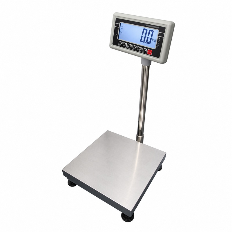 Váha do 60kg, 400x400mm, 1T4040LN-BW/DR, lak-nerez.