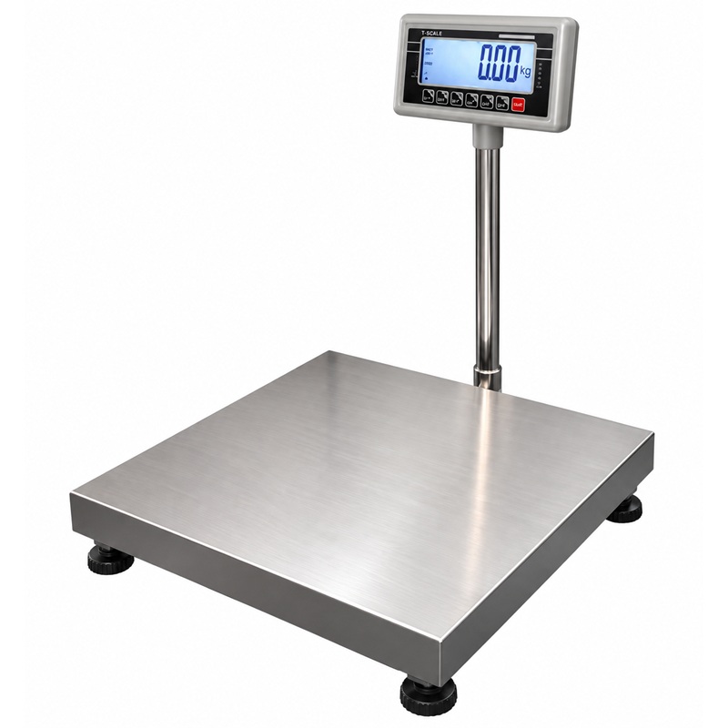 Váha do 60kg 1T5050LN-BW/DR, 500x500mm,lak-nerez