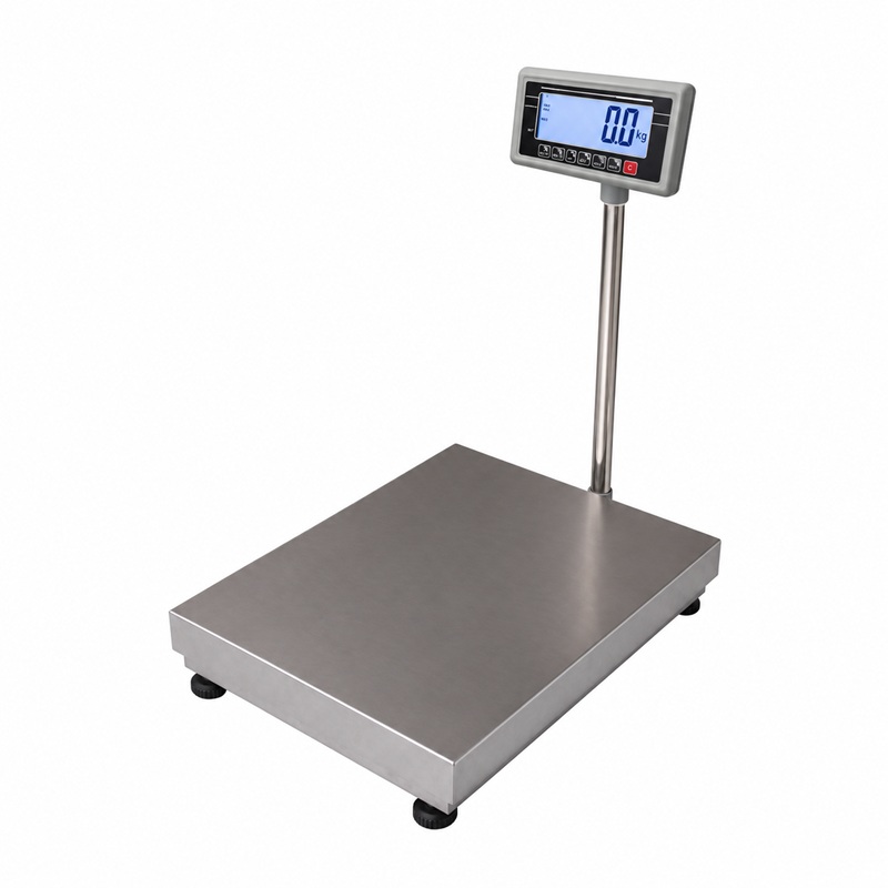 Váha do 150kg, 600x800mm, 1T6080LN-BW/DR, lak-nerez.