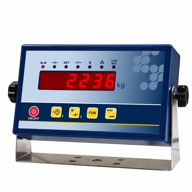 Vážní indikátor SENSOCAR SC-A1-P/LED, IP65, LED, 2× RS-232, RS-485