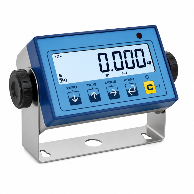 Vážní indikátor DINI ARGEO DFWL, LCD 25 mm, IP54, RS-232, ověřitelný