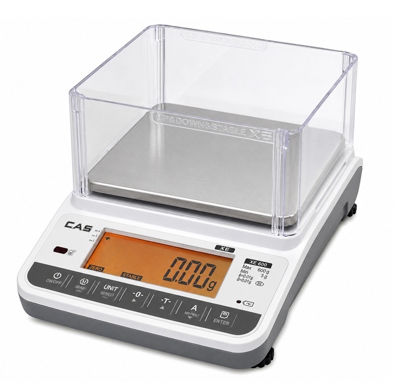 Přesná laboratorní váha CAS XE-H 3000 g / 0,05 g