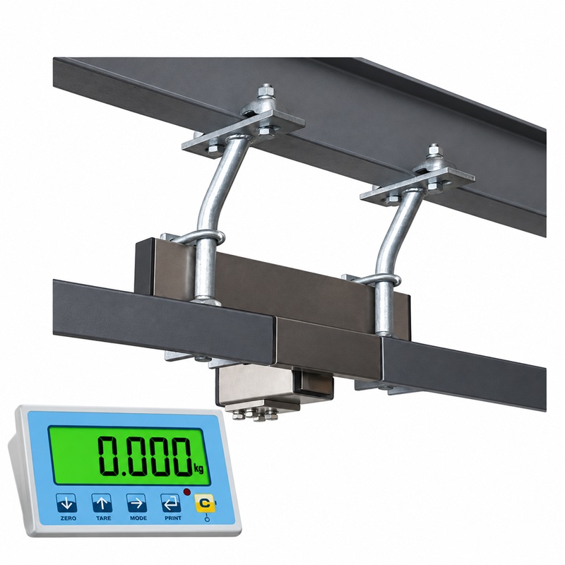 Jateční visutá váha LESAK V1T-P-200, 250 kg / 100 g, nerez, dráha 200 mm