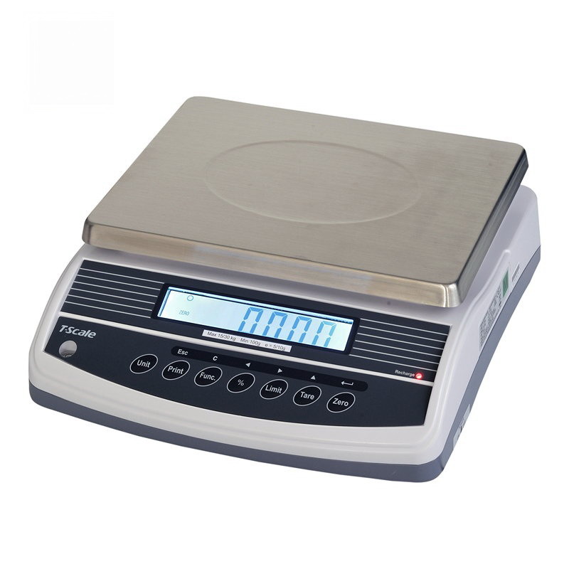 Počítací stolní váha TSCALE QHW++30k, 30 kg / 0,2 g, 300 × 230 mm