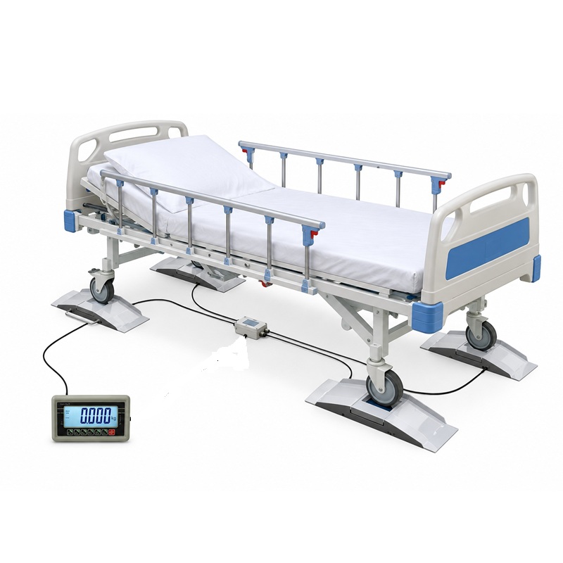 Nemocniční nájezdová váha pod lůžko 4TVPNLBW300, 300 kg / 100 g, ověřitelná