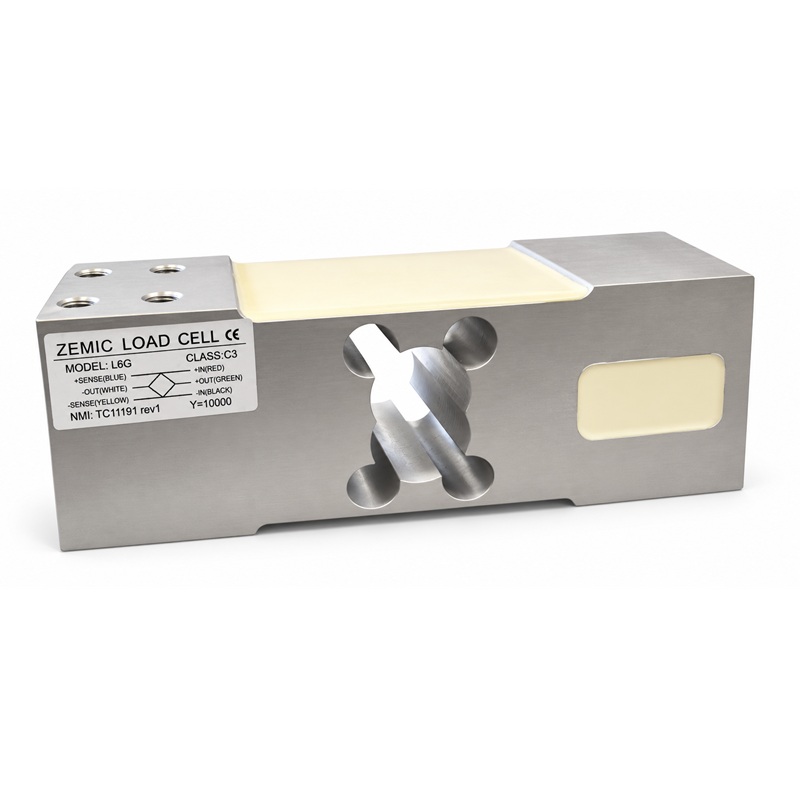 Tenzometrický snímač ZEMIC L6G, 500 kg, IP65, hliník