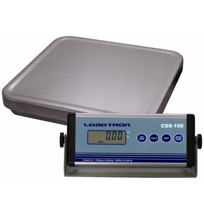 Kontrolní můstková váha LOADTRON CSS 100 kg / 20 g, 330 × 320 mm