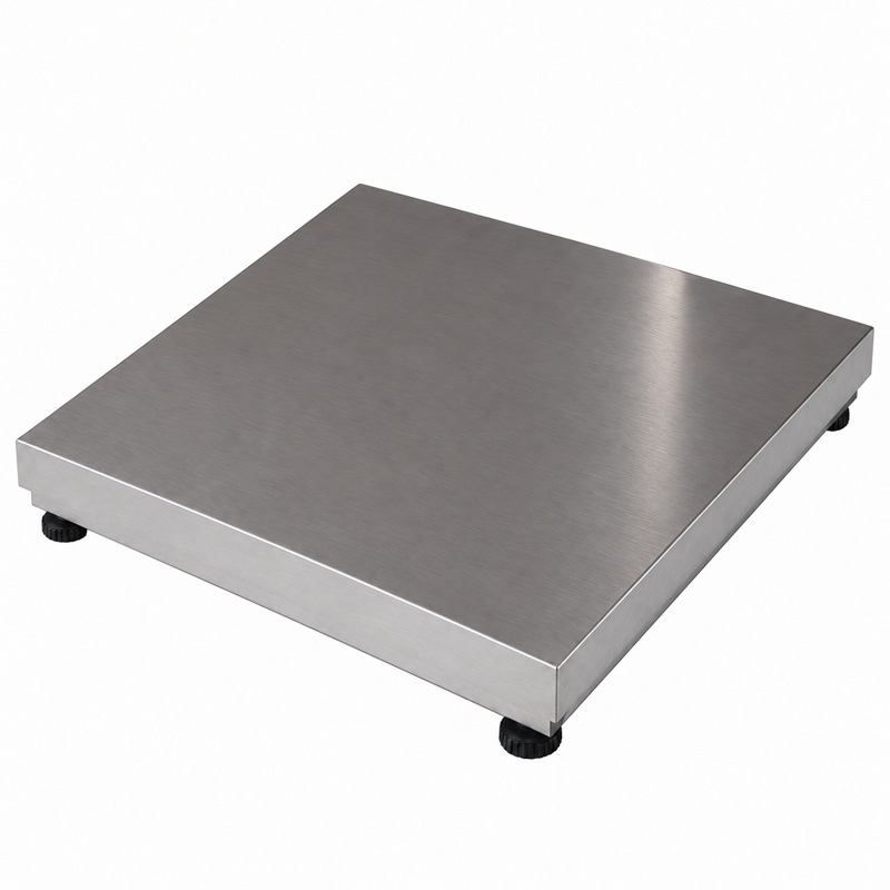 Váha do 600kg,1T8080, 800x800mm, lak/nerez
